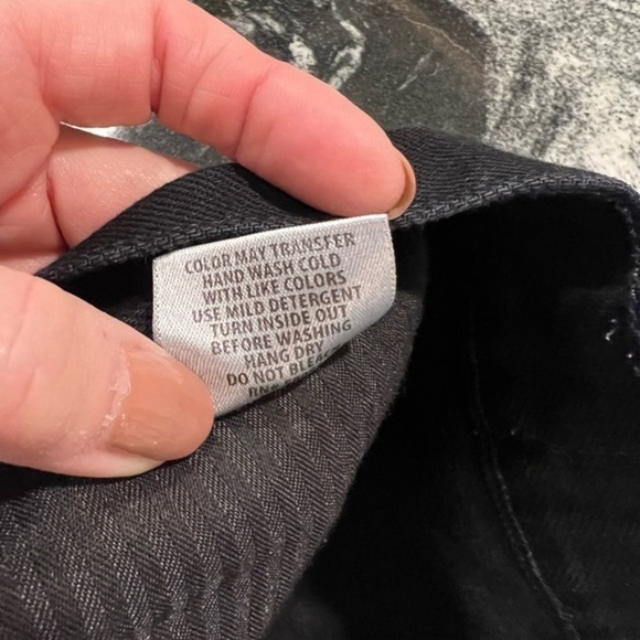 Carmar Black Mini Destroyed Jean Skirt with Front Up and Down Zipper - Picture 9 of 13